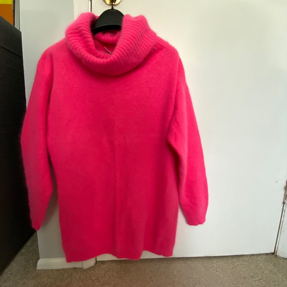 Vintage turtle neck Angora/lambswool sweater